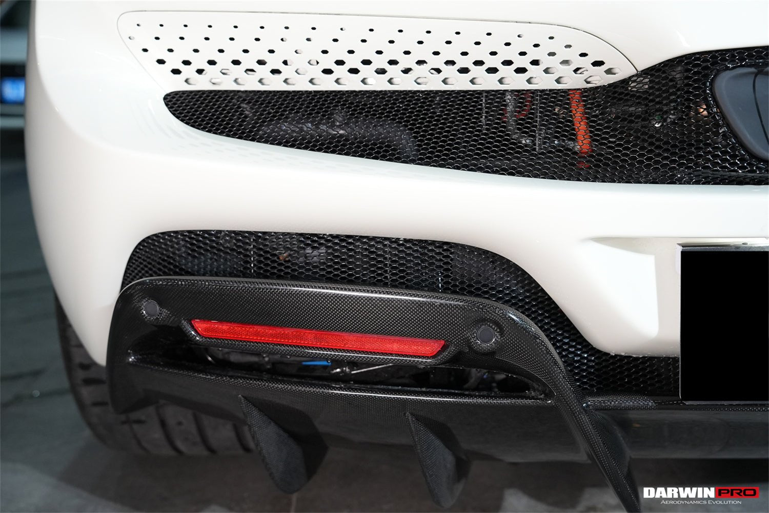 2022 - 2025 Ferrari 296 GTB (Type F171) OE Style Carbon Fiber Rear Diffuser