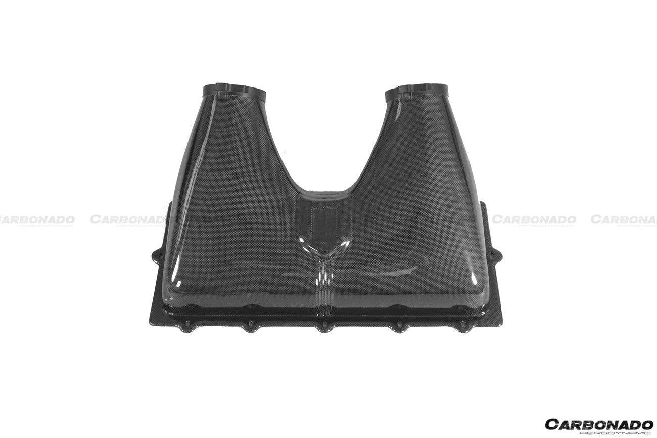 Ferrari 458 F142 Coupe Spider OE Style Dry Carbon Fiber Airbox 2010-2015