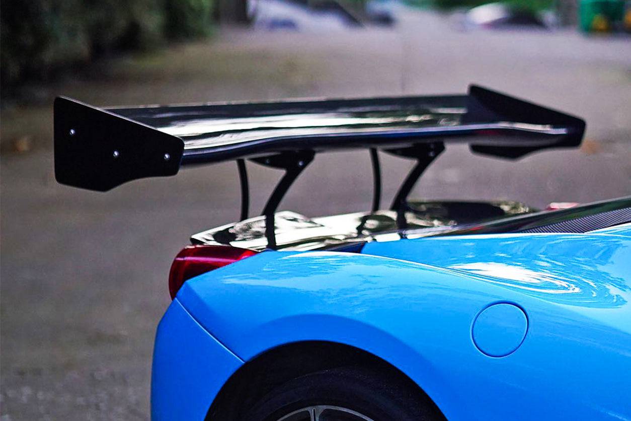 2010-2015 Ferrari 458 Coupe & Spider SR Style Rear Wing Spoiler - Carbonado