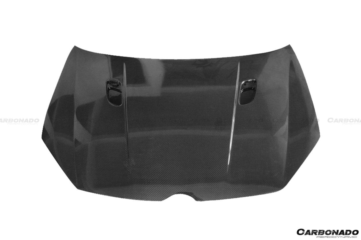 Volkswagen Golf 6 MK6 R20 GTI RZ Style Carbon Fiber Hood 2010-2013