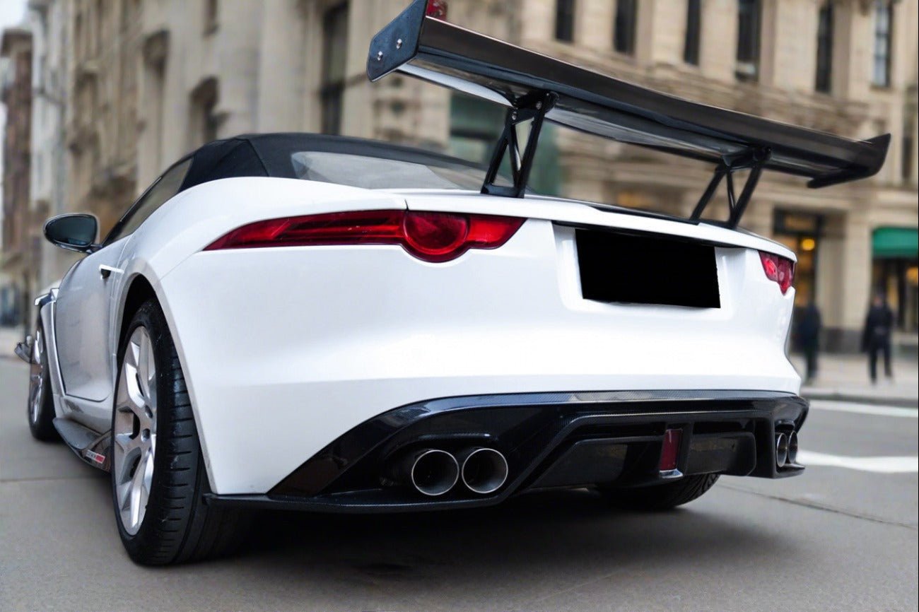 2013 - 2017 Jaguar F-Type Coupe & Convertible BS Style Rear Diffuser