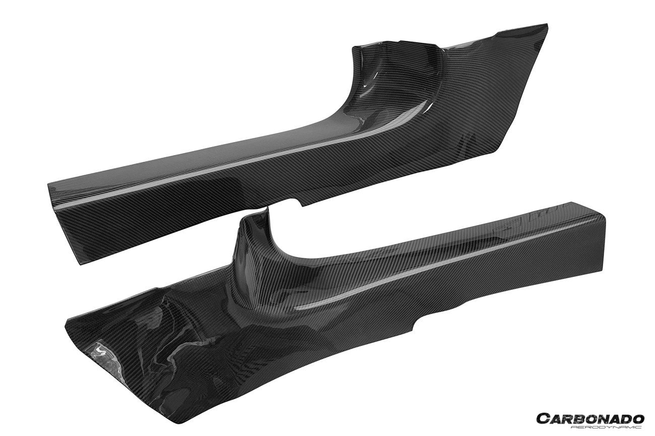 Lotus Emira NYO MNK Style Dry Carbon Fiber Door Sills 2021-2024