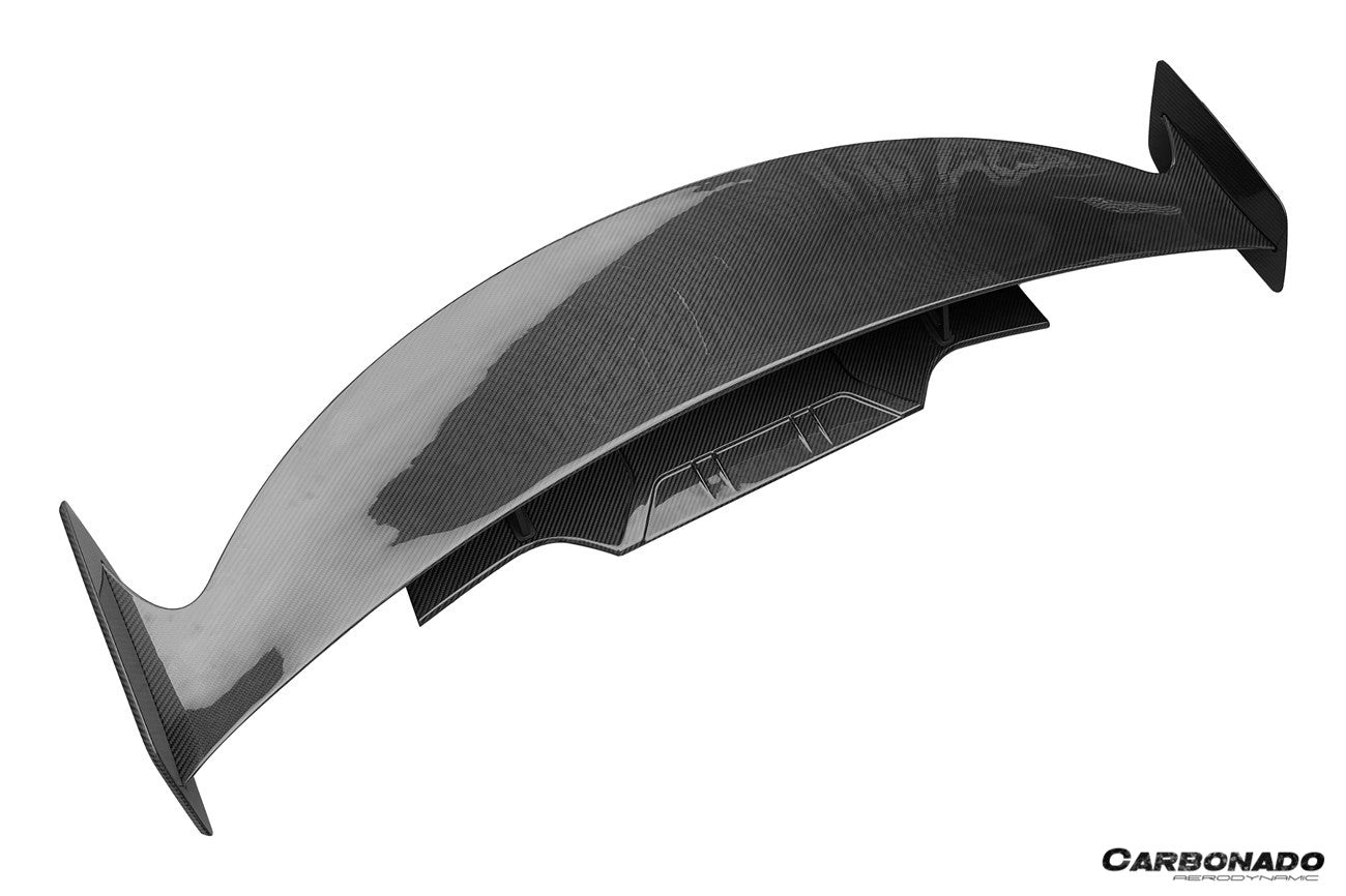 Lotus Emira NYO MNK Style Dry Carbon Fiber Trunk Wing with Base 2021-2024