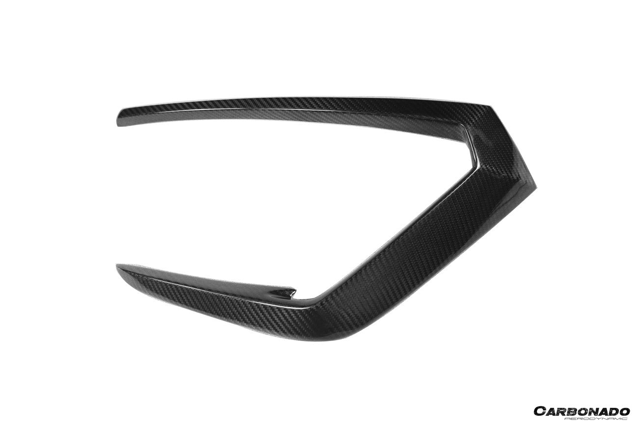 2018 - 2022 Lamborghini URUS TC Style Dry Carbon Fiber Rear Bumper Vents