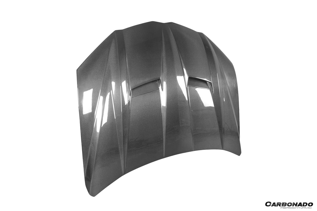 2018 - 2022 Lamborghini URUS TC Style Double Side Carbon Fiber Hood
