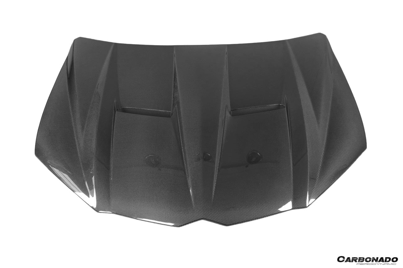 2018 - 2022 Lamborghini URUS TC Style Double Side Carbon Fiber Hood