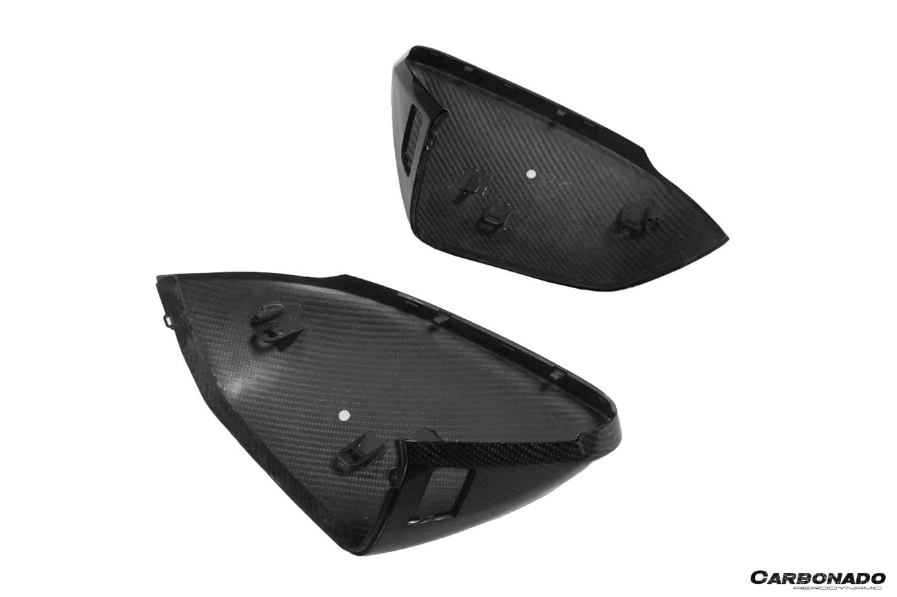 2018 - 2022 Lamborghini URUS TC Style Dry Carbon Fiber Mirror Housing