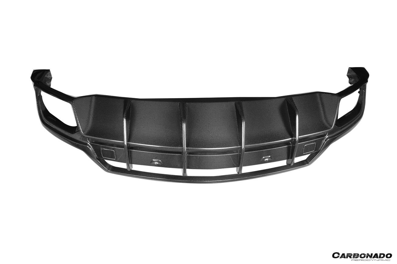 2018 - 2022 Lamborghini URUS TC Style Dry Carbon Fiber Rear Diffuser