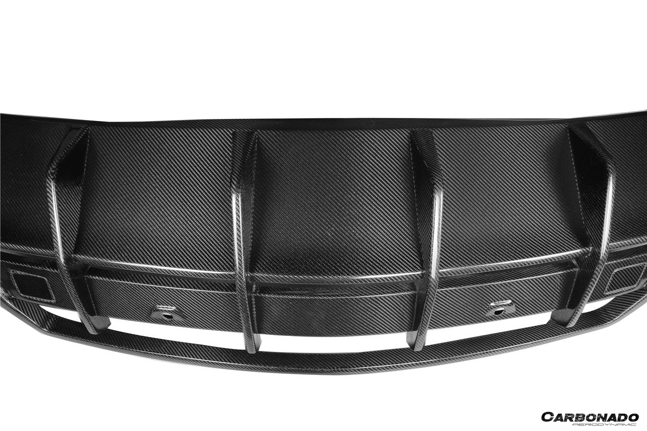 2018 - 2022 Lamborghini URUS TC Style Dry Carbon Fiber Rear Diffuser