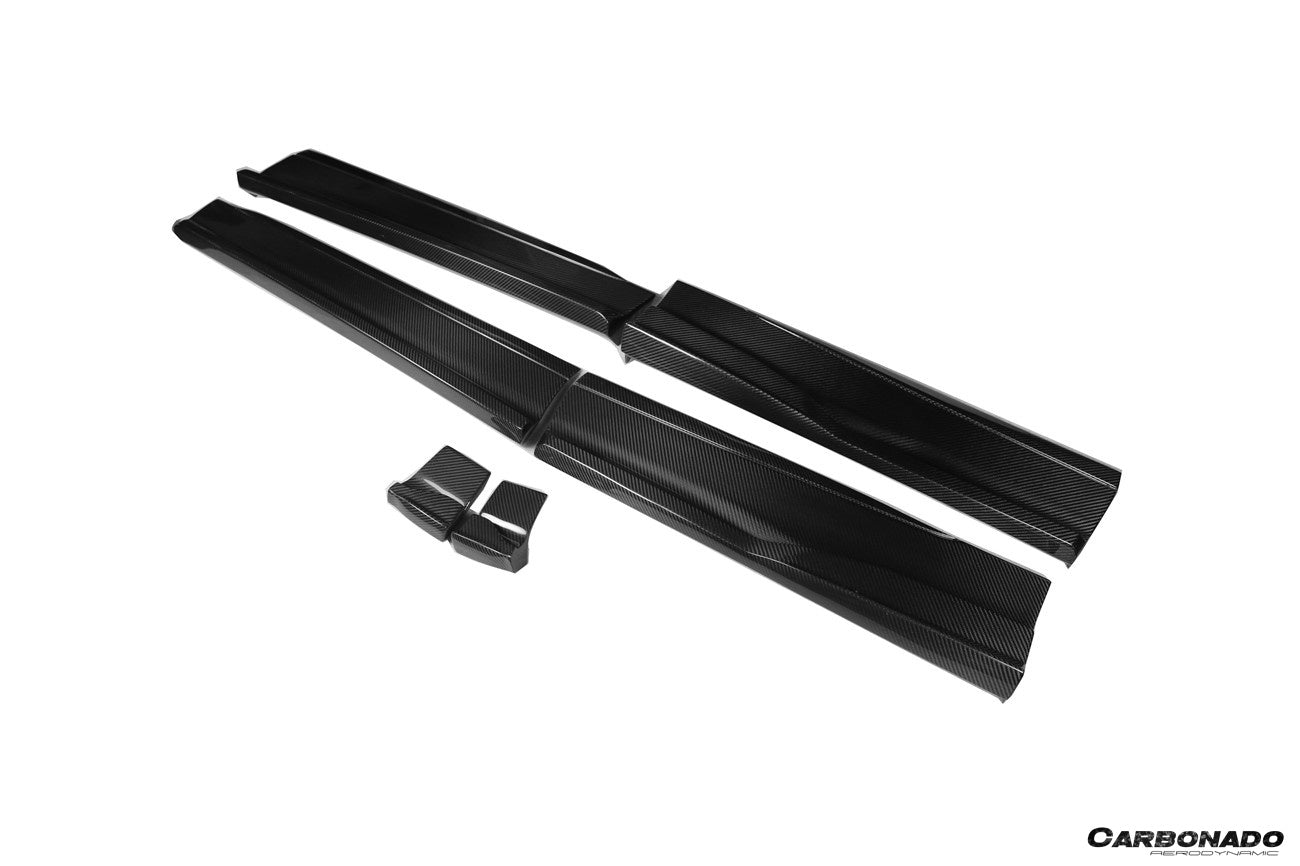 2018 - 2024 Lamborghini URUS TC Style Dry Carbon Fiber Side Skirts