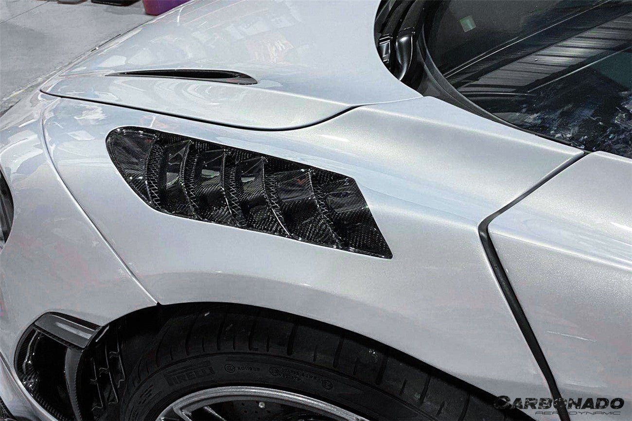 McLaren 720S Spider P14 VRS Style Autoclave Carbon Fiber Fenders 2017-2022