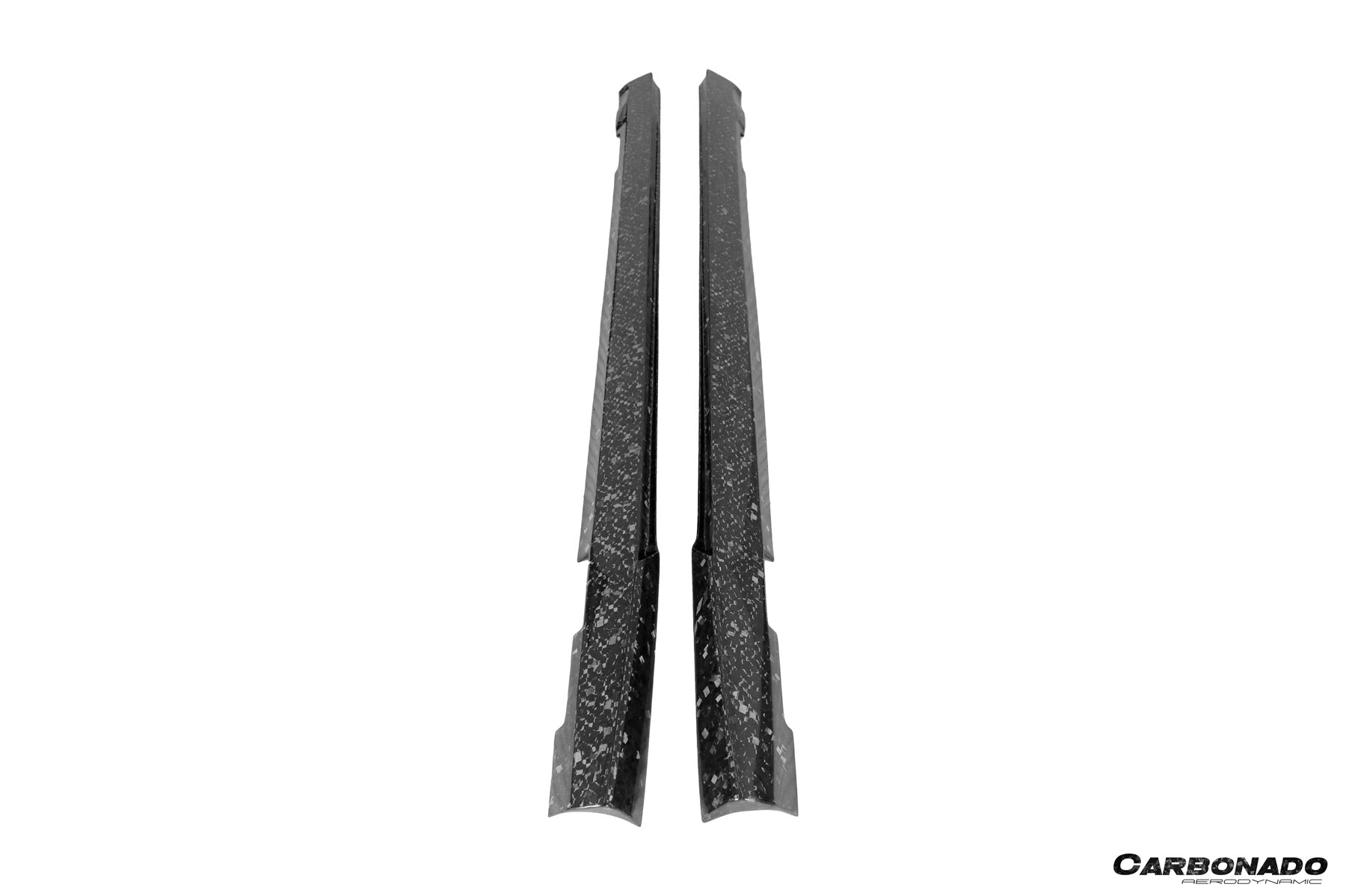 2008 - 2014 Mercedes Benz W204 C63 AMG Sedan VS Style Carbon Fiber Side Skirts