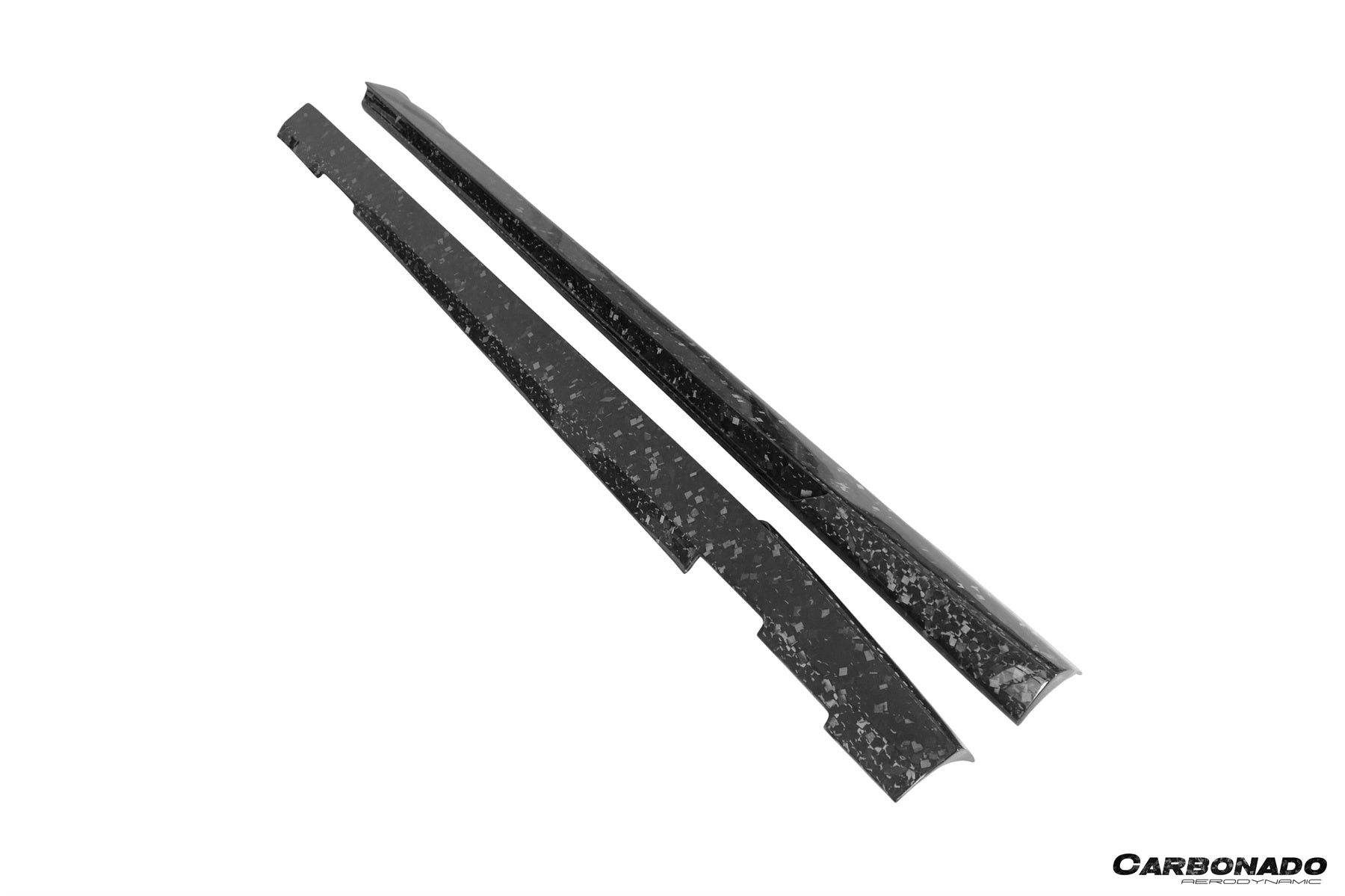 2008 - 2014 Mercedes Benz W204 C63 AMG Sedan VS Style Carbon Fiber Side Skirts