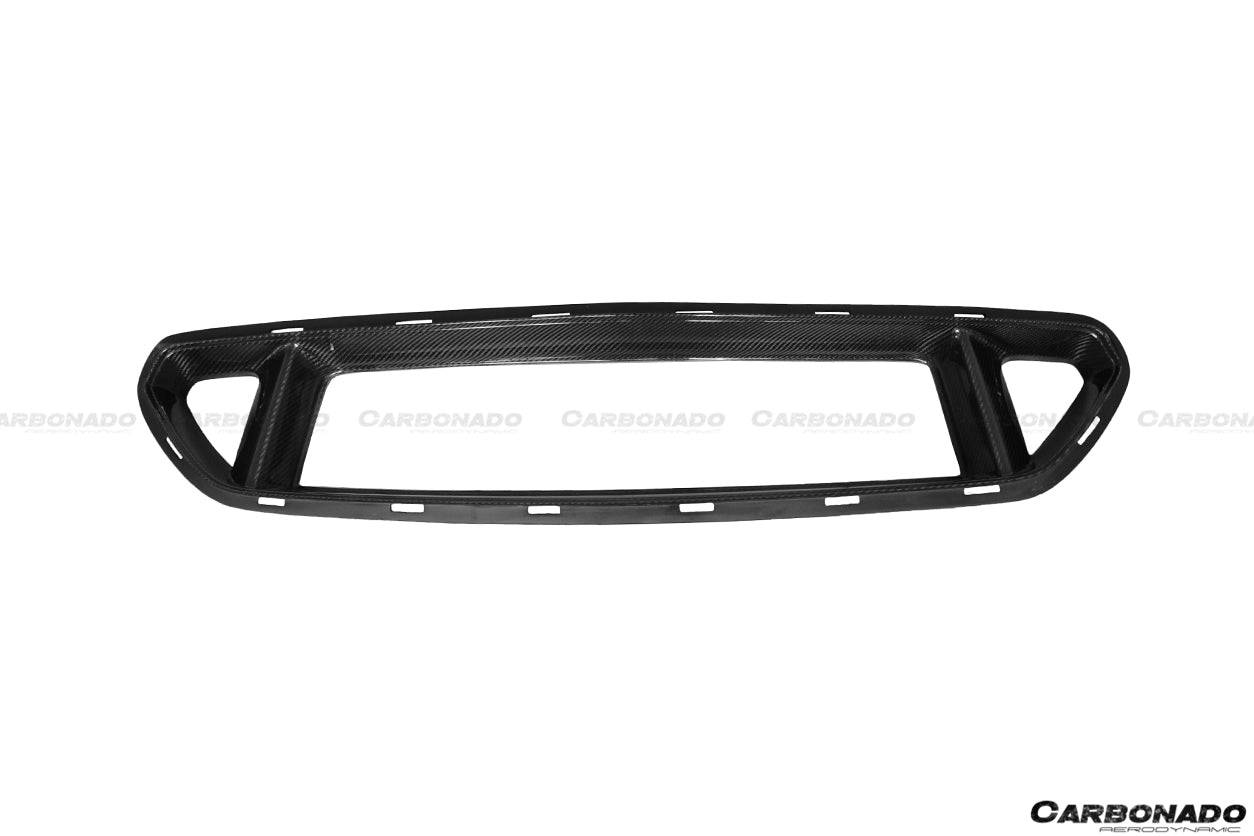 Ford Mustang S550 TRU Style Carbon Fiber Front Upper Grille 2015-2017