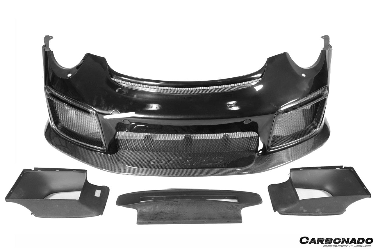Porsche 911 991 Turbo S GT2RS Style Front Bumper and Fender Kit 2013-2019
