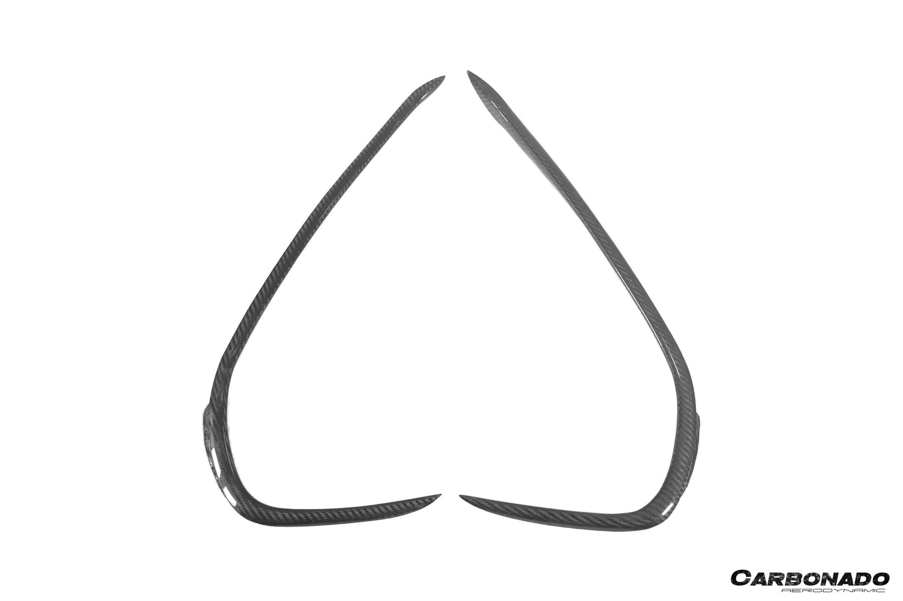 2020 - 2023 McLaren GT WP Style Dry Carbon Fiber Side Air Intake Blades