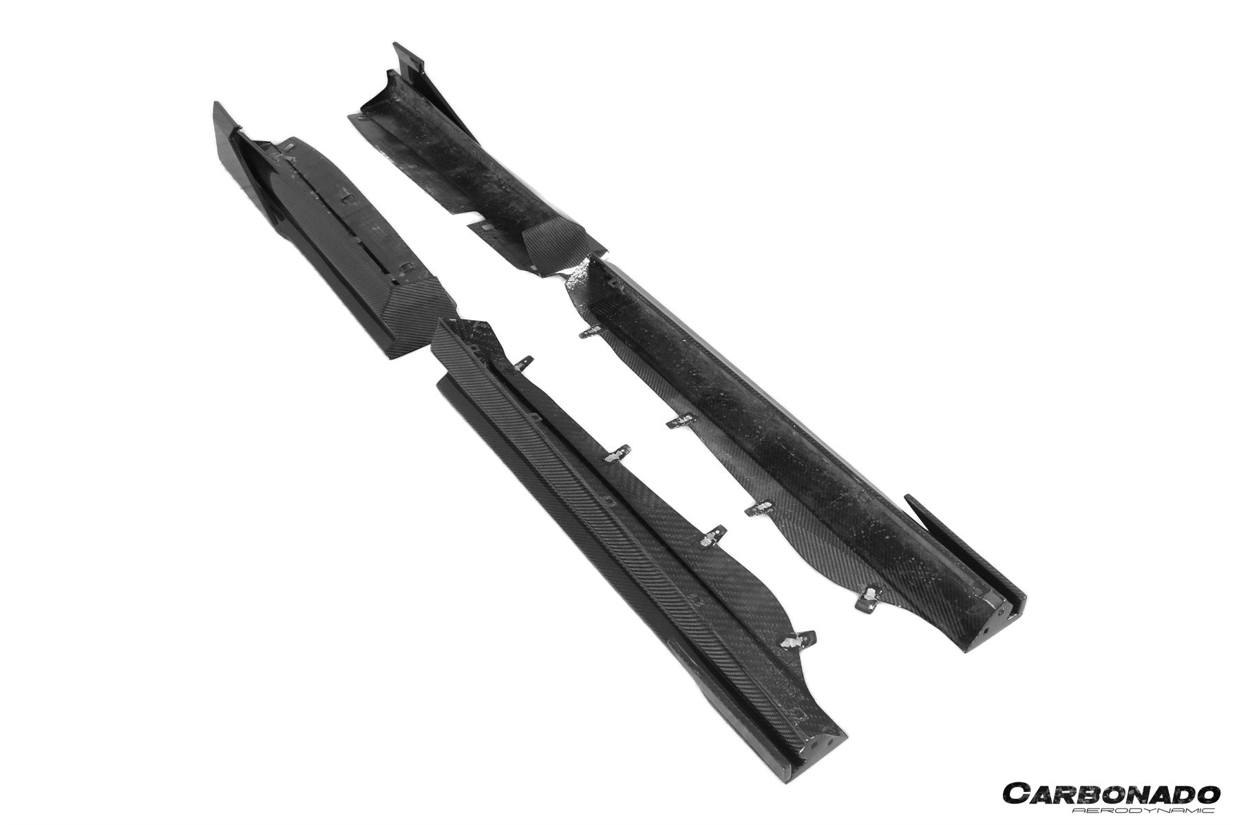 2020 - 2023 McLaren GT WP Style Dry Carbon Fiber Side Skirts