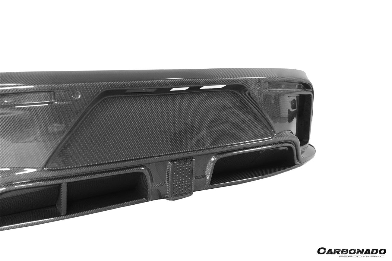 2019 - 2024 Porsche Taycan & 4 & 4S & GTS & TURBO CADO Style Rear Diffuser