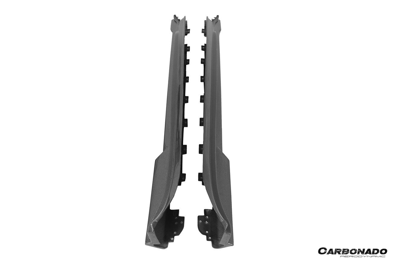 2019 - 2024 Porsche Taycan & 4 & 4S & GTS & TURBO CADO Style Side Skirts