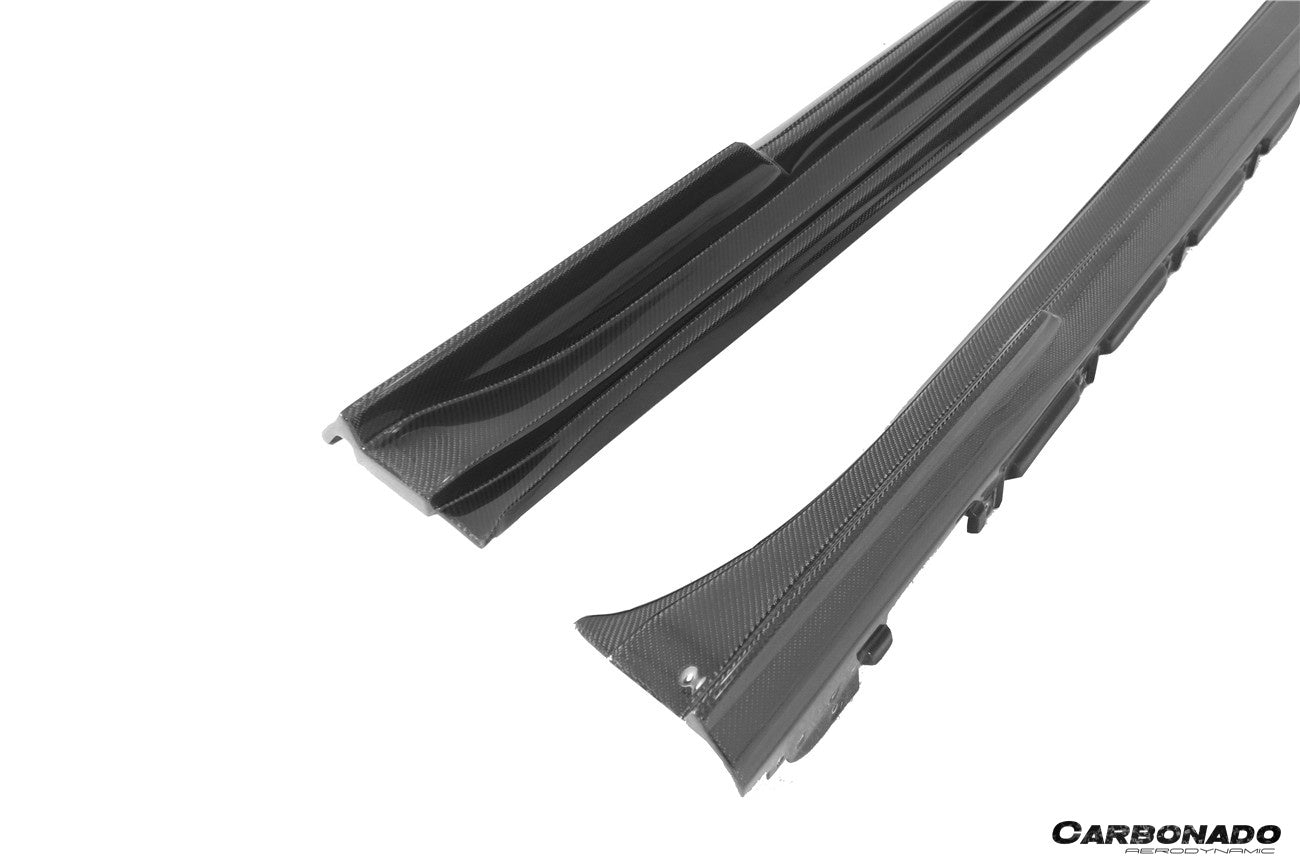 2019 - 2024 Porsche Taycan & 4 & 4S & GTS & TURBO CADO Style Side Skirts