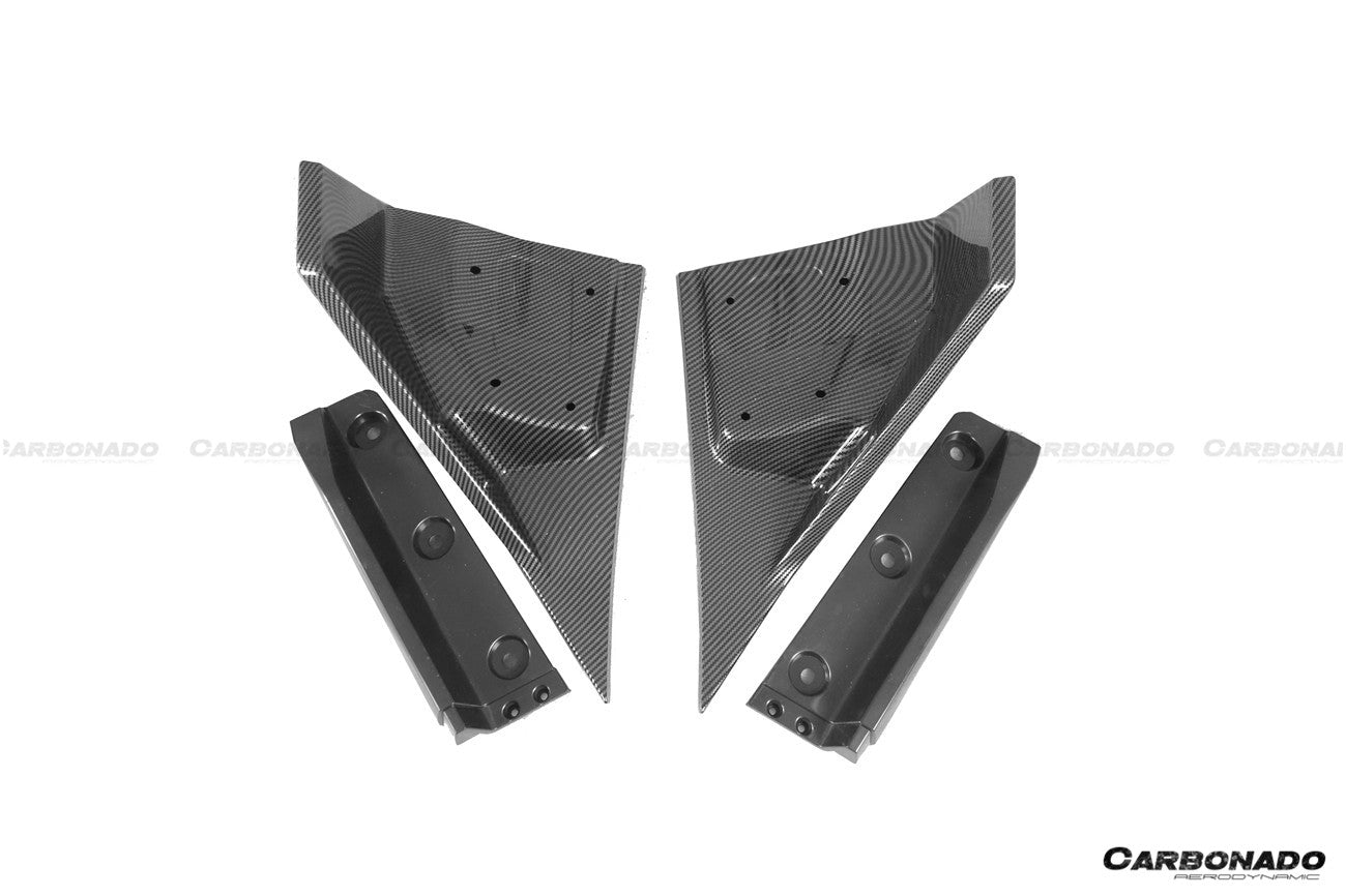 2023 - 2025 Tesla Model 3 LCI Turbo Style Carbon Fiber Pattern Look Body Kit