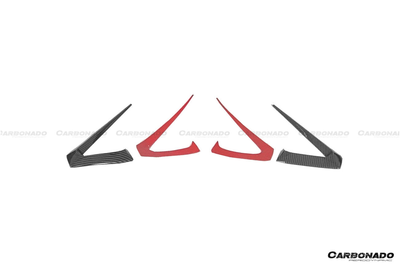 2023 - 2025 Tesla Model 3 LCI Turbo Style Carbon Fiber Pattern Look Body Kit