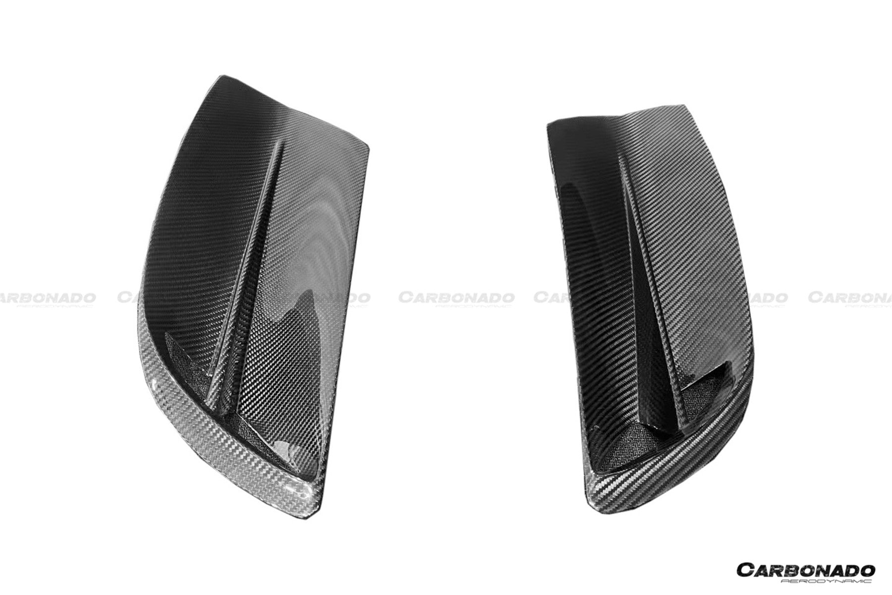 Maserati MC20 MSY Style Dry Carbon Fiber Fender Vents 2020-2024