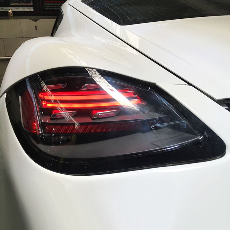 718 Smoked LED Taillights for 987 Porsche Boxster & Cayman