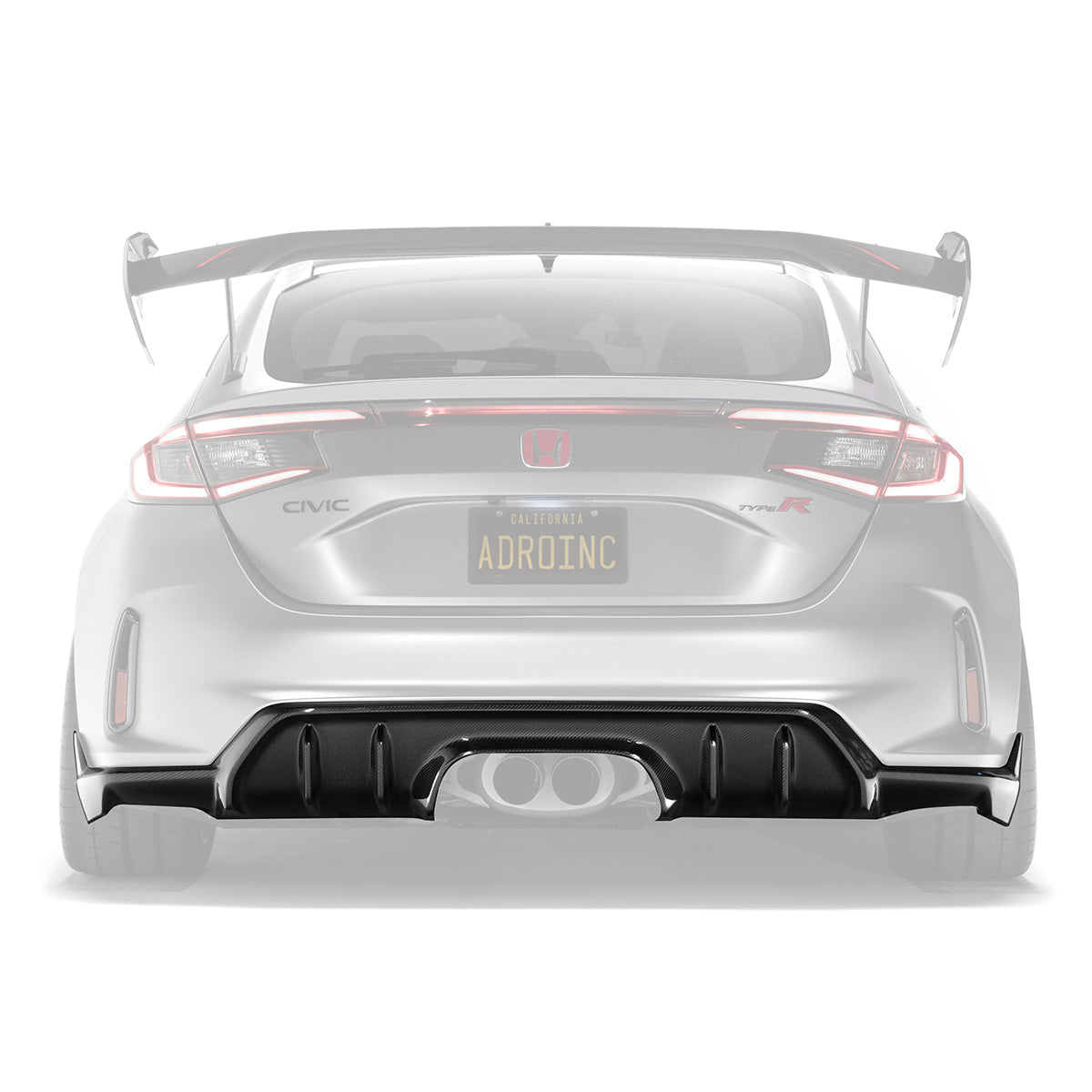Adro Honda Civic FL5 Type R Rear Diffuser