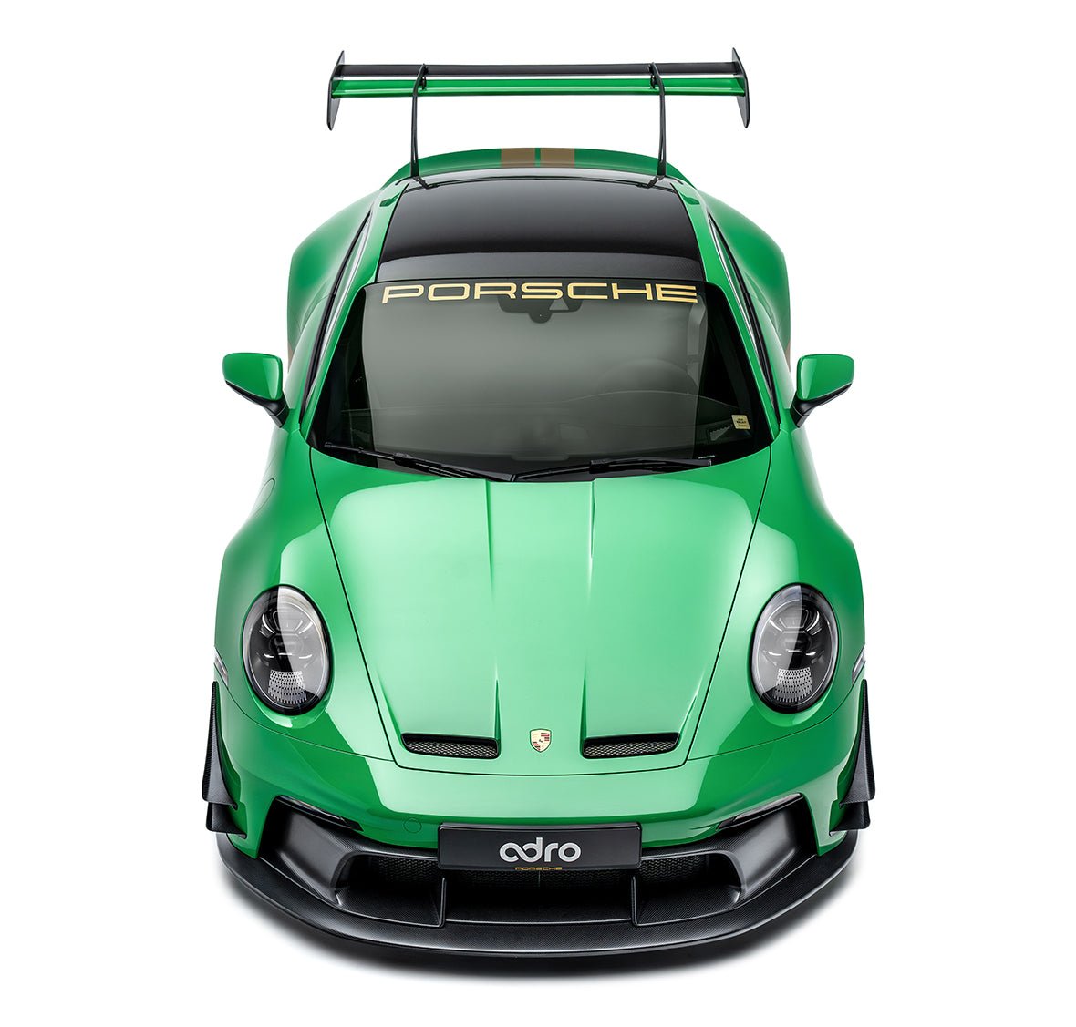 Adro Porsche 911 992.1 GT3 Carbon Fiber Front Bumper Canards 2022-2024