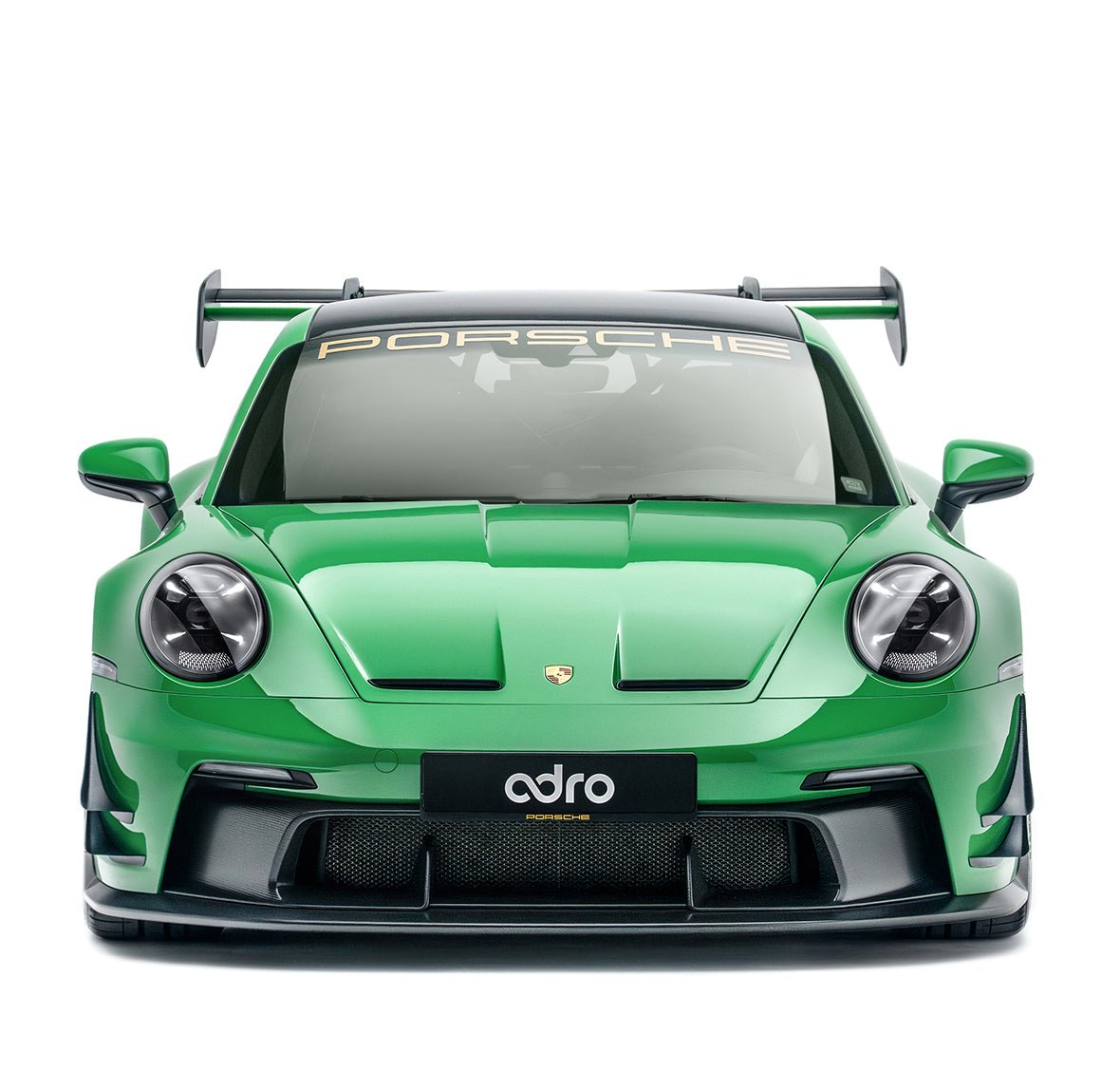 Adro Porsche 911 992.1 GT3 Carbon Fiber Front Bumper Canards 2022-2024