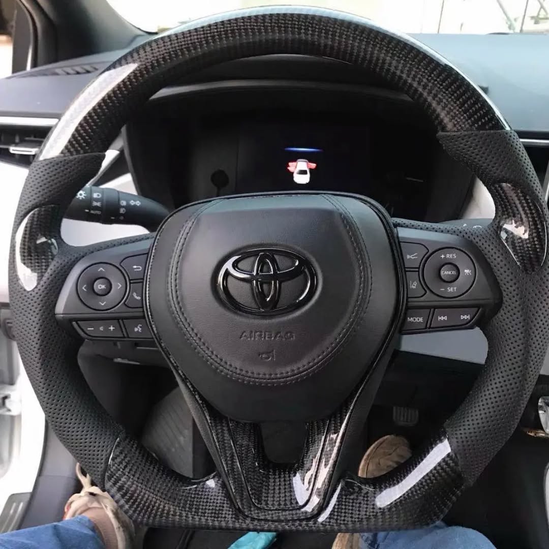 Toyota RAV4 XA50 Custom Carbon Fiber Steering Wheel 2019-2025