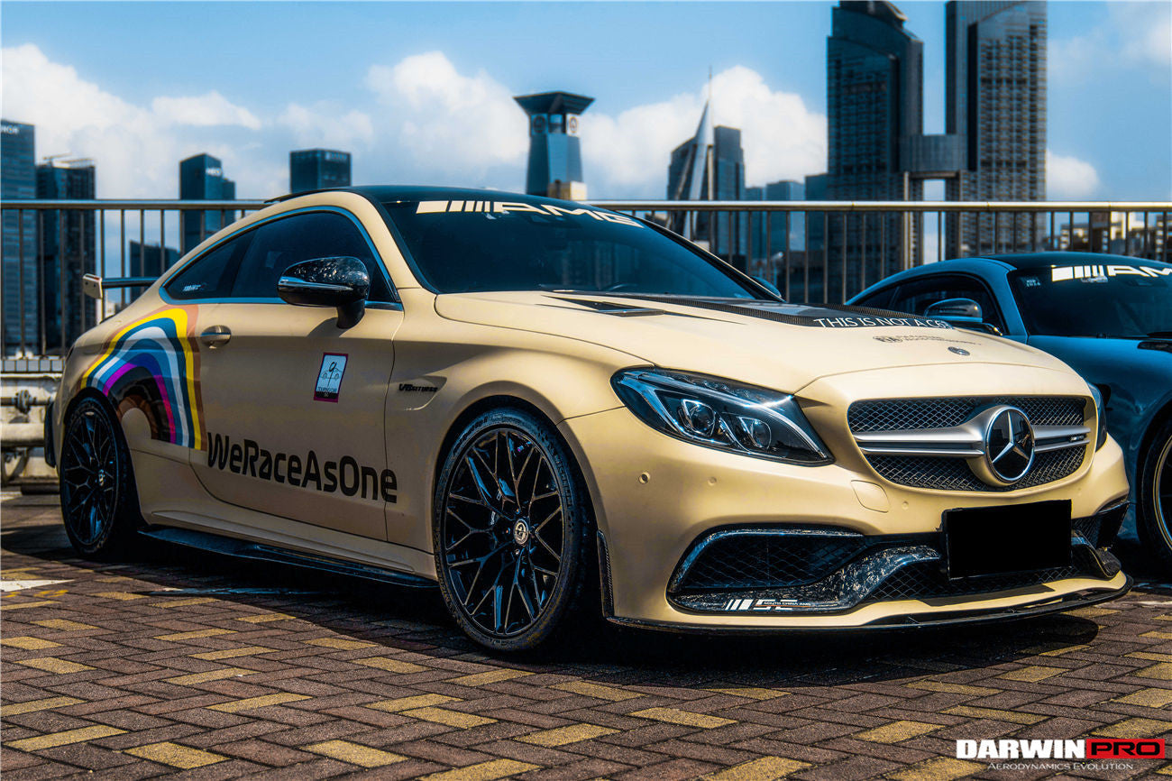 2015 - 2021 Mercedes Benz C-Class W205 Coupe PS Style Side Skirts