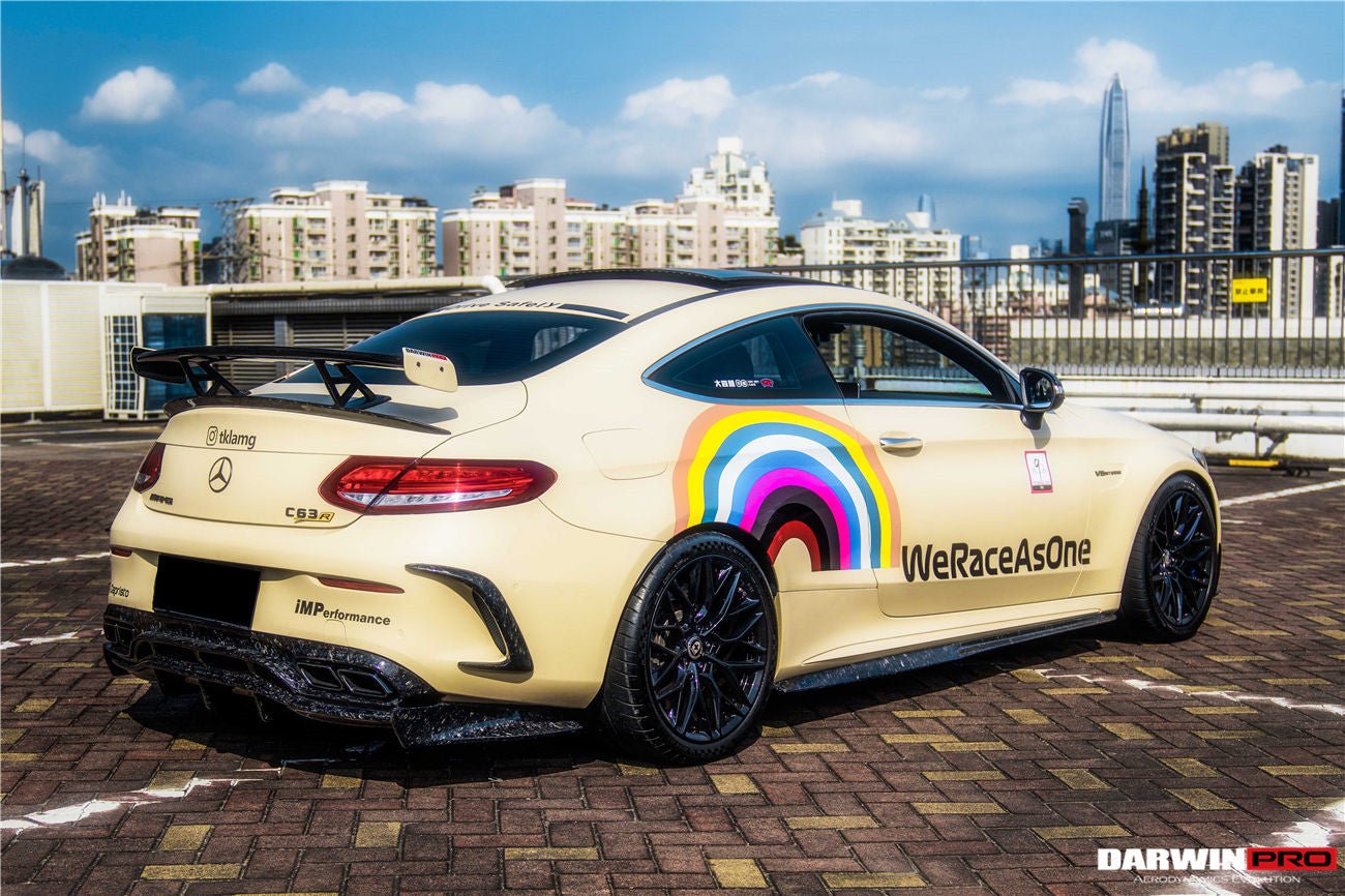 2015 - 2021 Mercedes Benz C-Class W205 Coupe PS Style Side Skirts