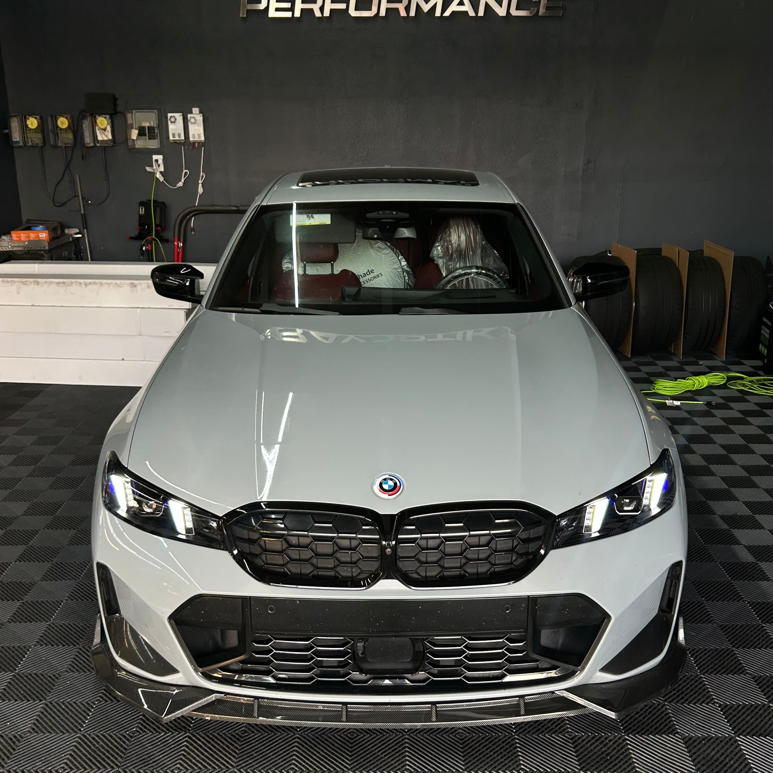 BMW G20 Complete Snake Eyes Style CSL Yellow/White LED Headlights 2023 - 2025