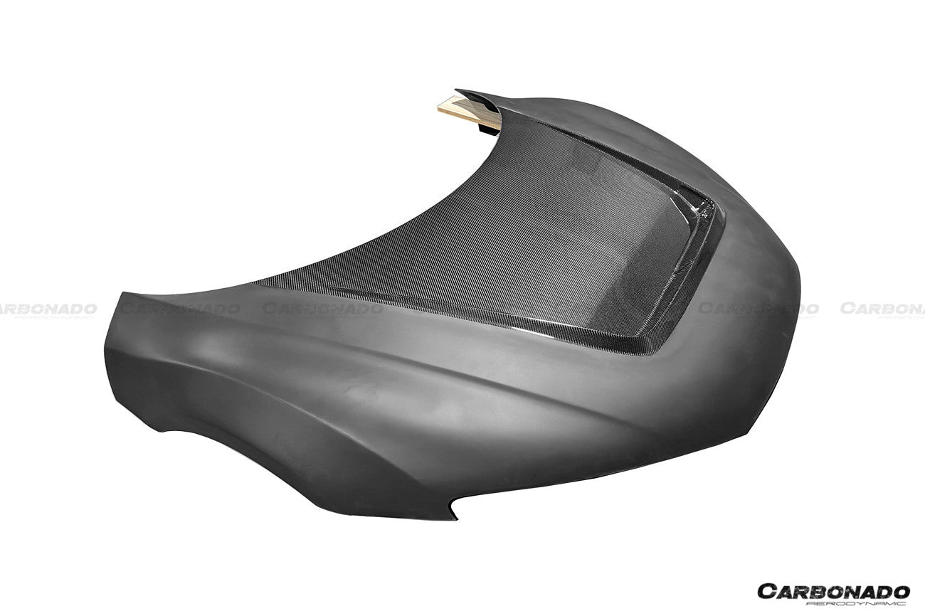 2006 - 2015 Audi R8 Coupe & Spyder P Style Carbon Fiber Hood