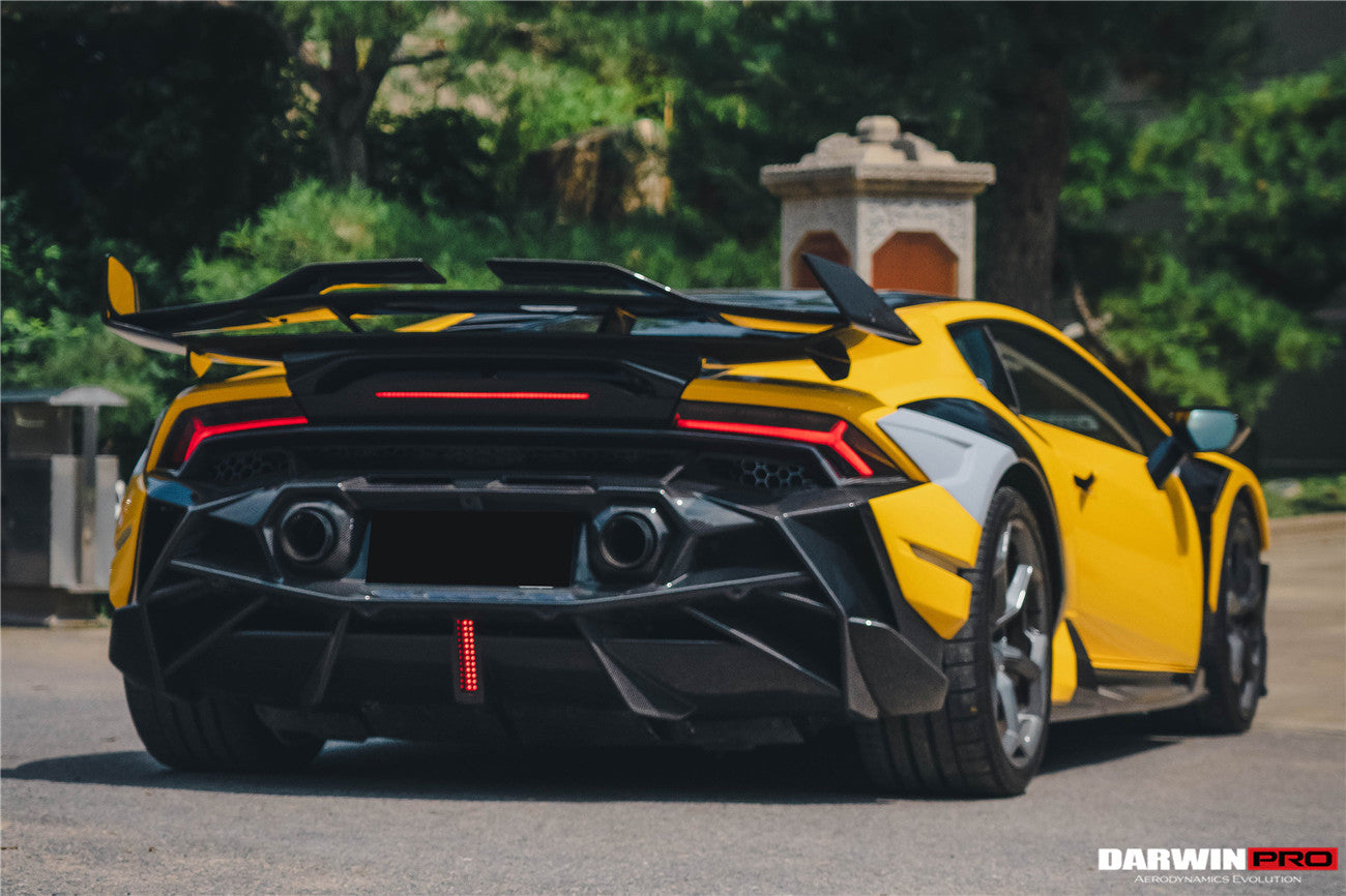2019 - 2025 Lamborghini Huracan EVO & Tecnica BKSSII Style Rear Bumper