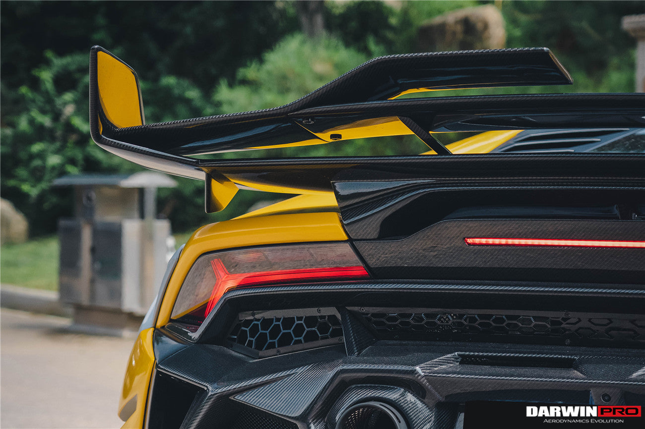 2015 - 2025 Lamborghini Huracan LP610 & LP580 & EVO & Tecnica BKSSII Style Spoiler Wing