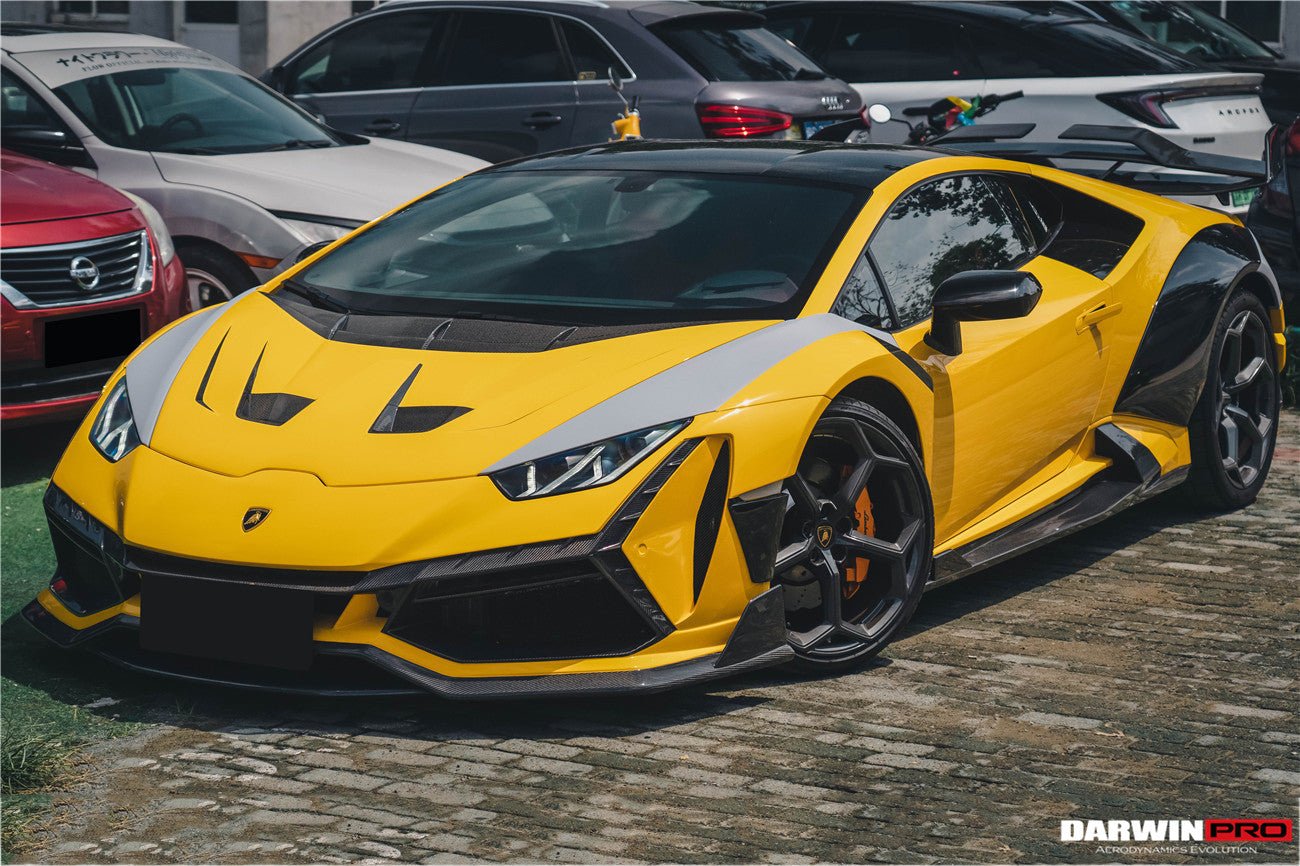 2015 - 2025 Lamborghini Huracan LP610 & LP580 & EVO & STO & Tecnica BKSSII Style Side Skirts