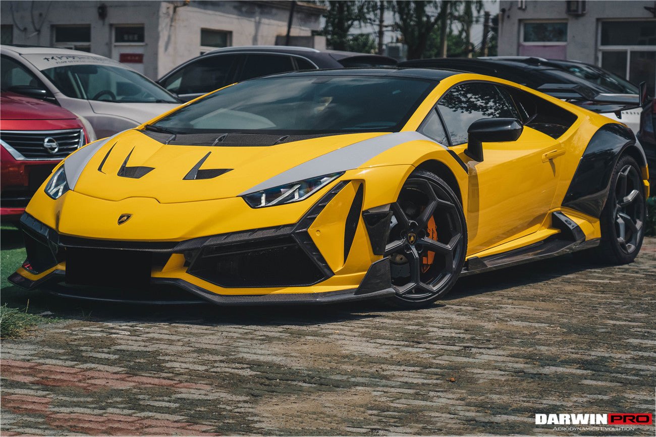 2015 - 2025 Lamborghini Huracan LP610 & LP580 & EVO & STO & Tecnica BKSSII Style Side Skirts