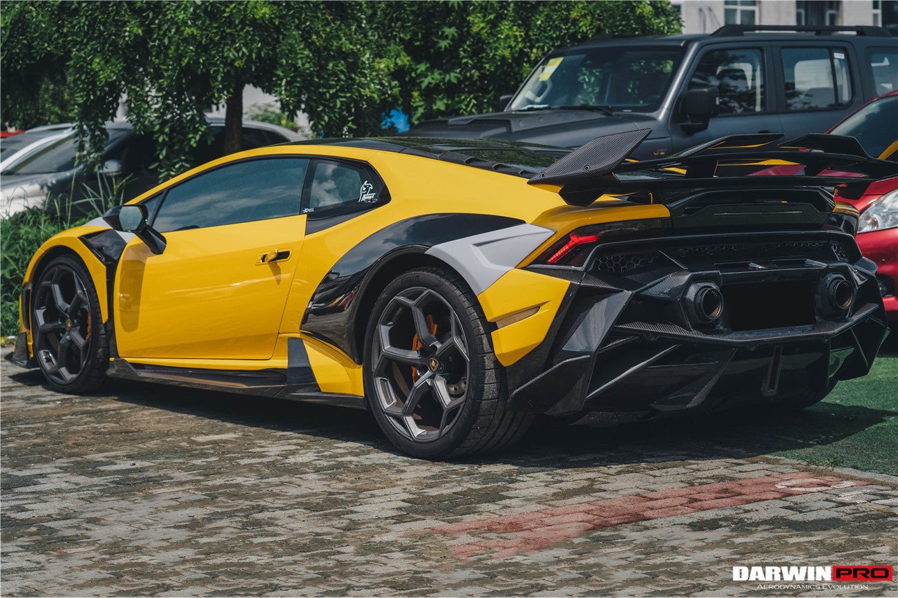 2019 - 2025 Lamborghini Huracan EVO & Tecnica BKSSII Style Rear Bumper