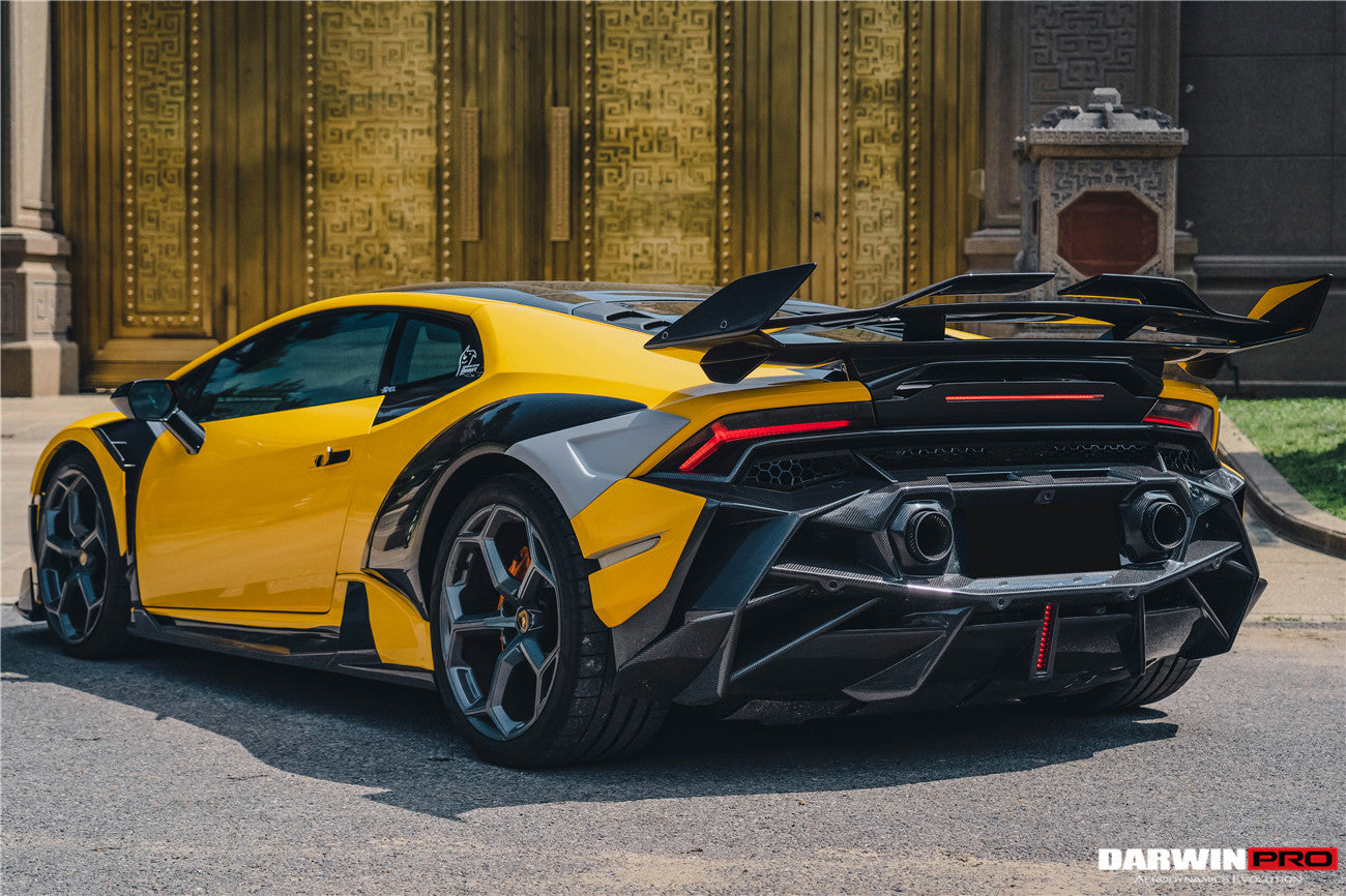 2015 - 2025 Lamborghini Huracan LP610 & LP580 & EVO & Tecnica BKSSII Style Spoiler Wing