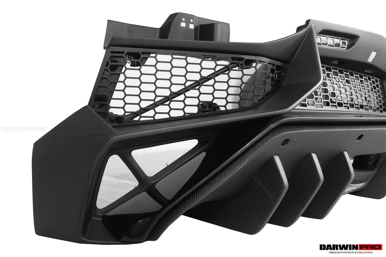 2011 - 2016 Lamborghini Aventador LP700 LP740 Coupe & Roadster SV Style Rear Bumper