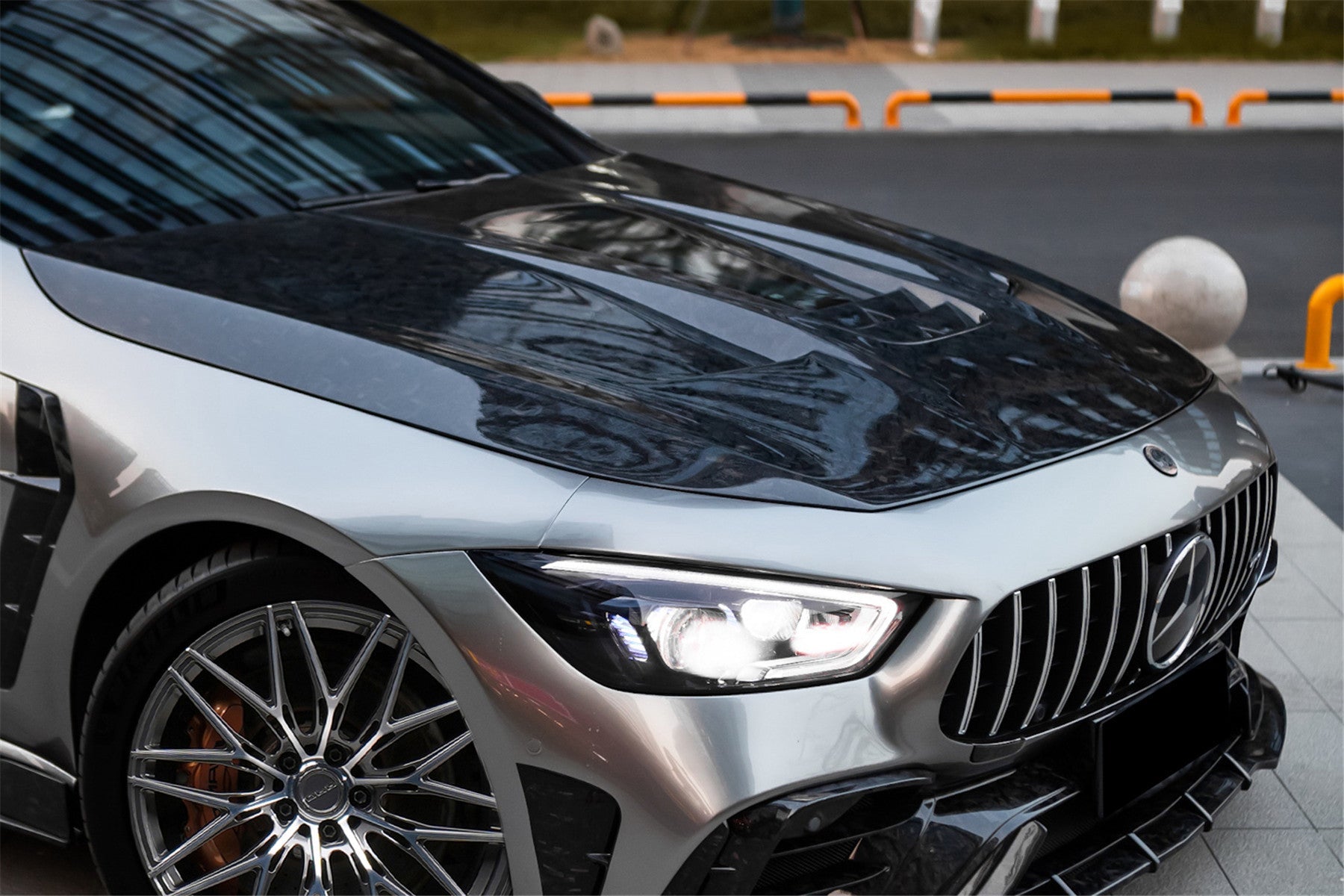 2019 - 2024 Mercedes Benz AMG GT50 GT53 GT43 GT63 GT63S 4Door Coupe X290 IMP Performance Hood