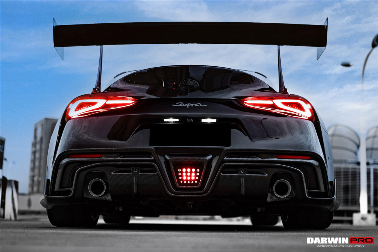 2019-2025 Toyota GR Supra (A90/A91) BKSS Style Carbon Fiber Rear Bumper