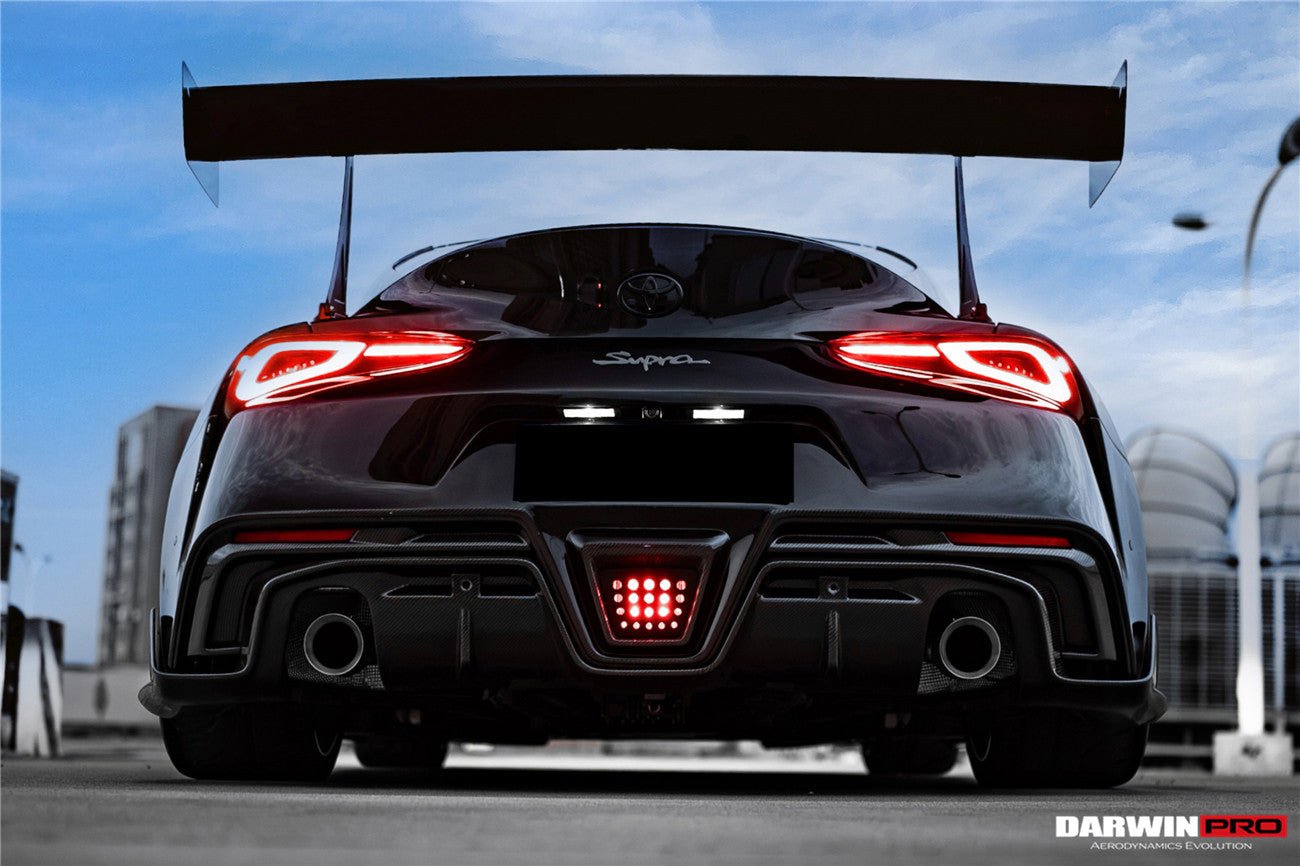 2019-2025 Toyota GR Supra (A90/A91) BKSS Style Carbon Fiber Rear Bumper