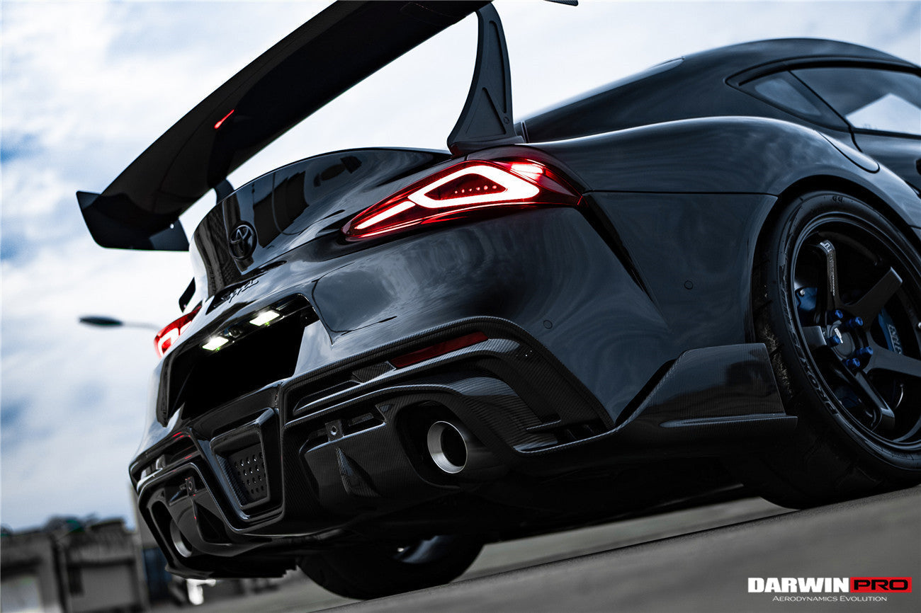 2019-2025 Toyota GR Supra (A90/A91) BKSS Style Carbon Fiber Rear Bumper