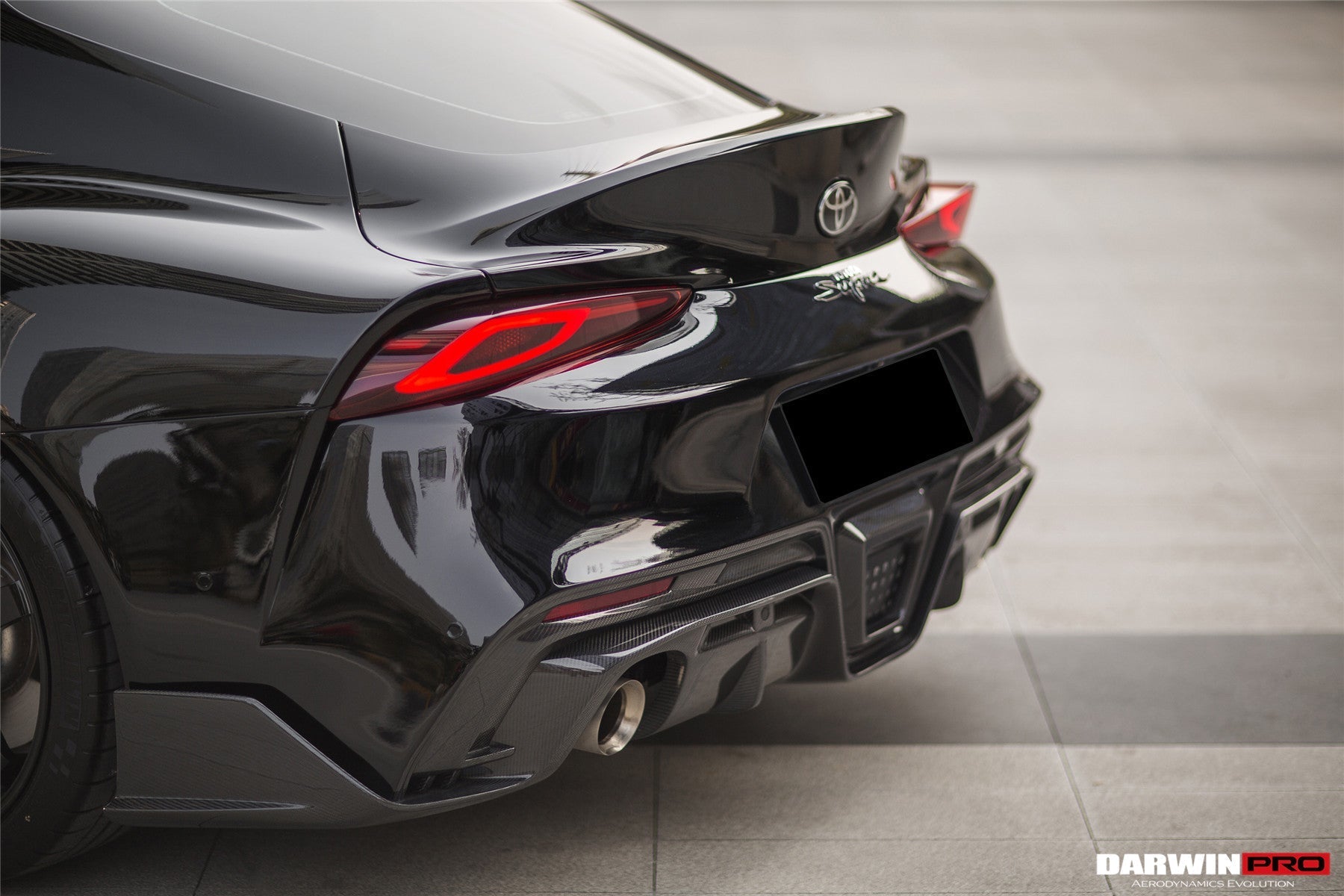 2019-2025 Toyota GR Supra (A90/A91) BKSS Style Carbon Fiber Rear Bumper