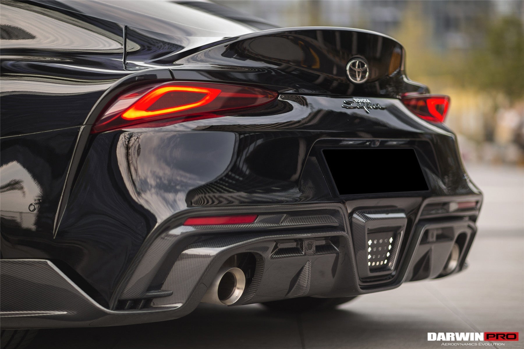 2019-2025 Toyota GR Supra (A90/A91) BKSS Style Carbon Fiber Rear Bumper