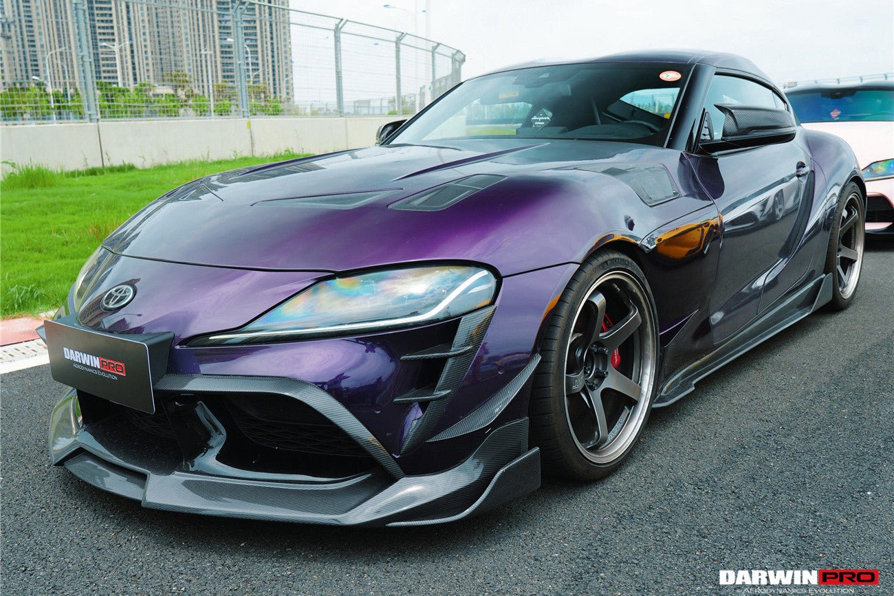 2019 - 2025 Toyota GR Supra (J29 & DB) A90 A91 BKSS Style Carbon Fiber Front Lip